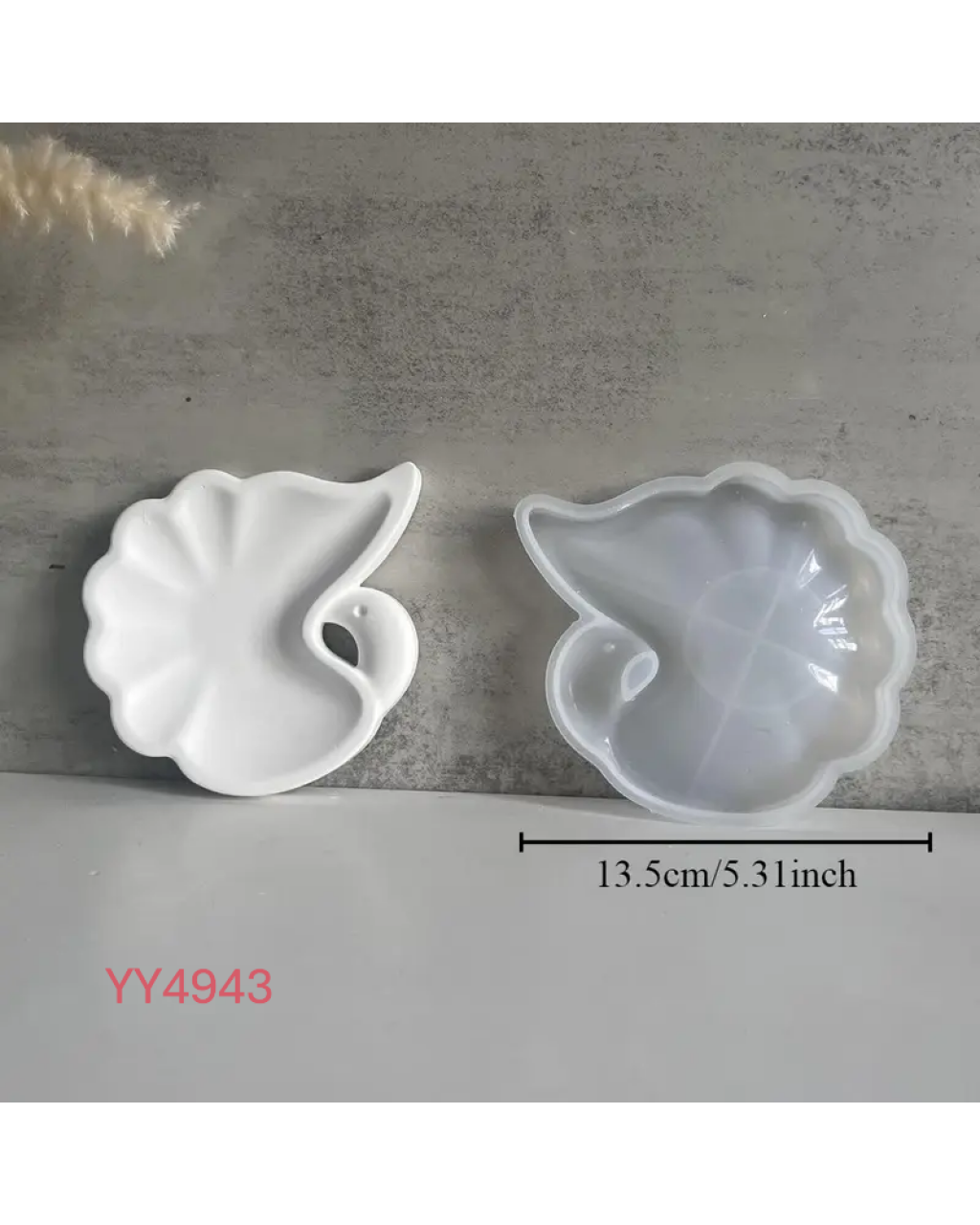 YY4943 - KUĞU TASARIM SUNUMLUK - SİLİKON KALIP